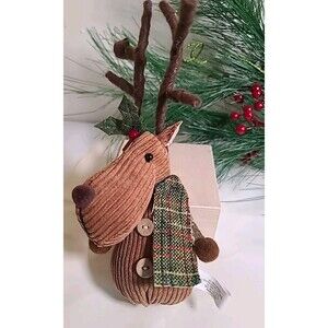 NWT 8" Reindeer Holiday Christmas Ornaments Woodland Cabin Deer Sullivan's